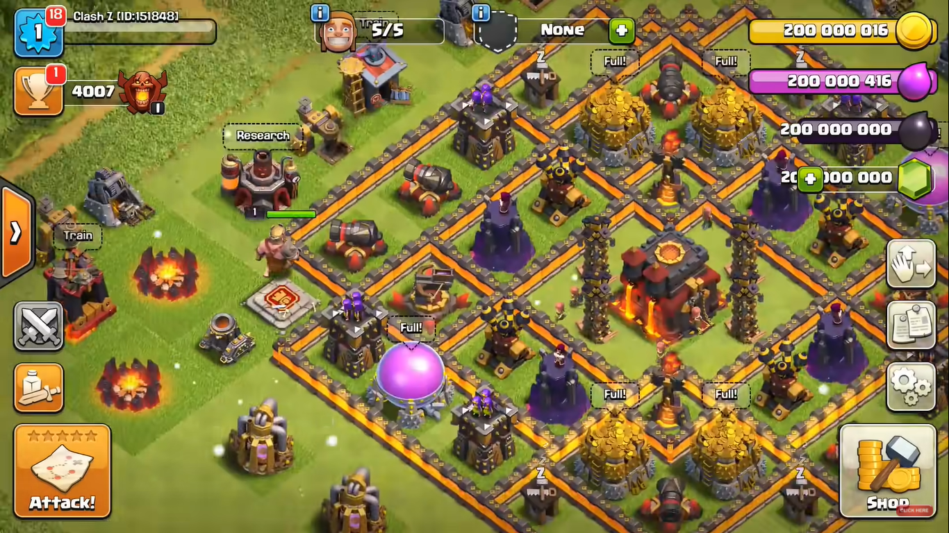 Clash Of Clans Mod Apk