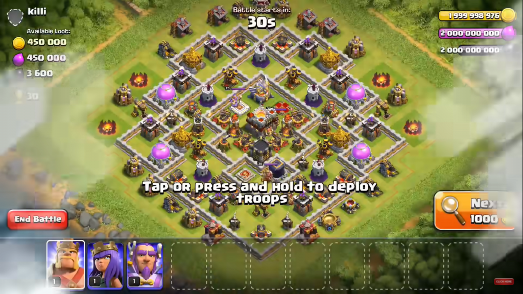 Clash Of Clans Mod Apk (Unlimited Elixir & Gems) Free Download