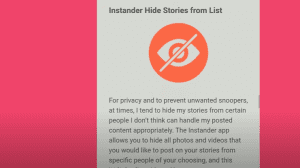 Instander mod apk