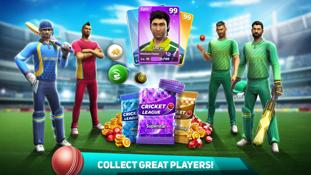 Cricket League Mod Apk